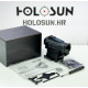 Holosun HS515CM Solar Red Dot Sight BK 2 MOA dot and 65 MOA circle Shake Awake