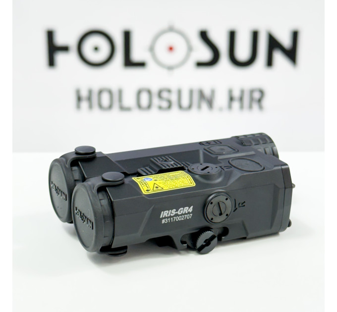 Holosun IRIS GR4 Taktički Laserski Modul s Zelenim Laserom, IR Pokazivačem, IR Osvjetljačem i Bijelim Svetlom