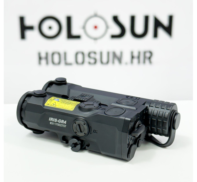 Holosun IRIS GR4 Taktički Laserski Modul s Zelenim Laserom, IR Pokazivačem, IR Osvjetljačem i Bijelim Svetlom