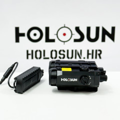 Holosun LS420G Tactical Laser Light Combo – Visible Green + IR Laser + IR Illuminator + LED Light