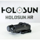 Holosun LE221-RD Crveni/IR Taktički Laserski Kompleks Weaver/Picatinny Visokotvrdni Titanij