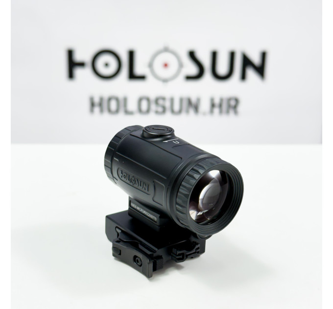 Holosun Magnifier HM3X-MICRO, 3x magnification, black, Picatinny, hunting, sport shooting, airsoft, for tactical micro red dot sight