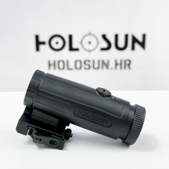 Holosun Magnifier HM6X, 6x magnification, black, Picatinny, hunting, sport shooting, Softair, for tactical micro red dot sight