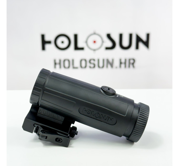 Holosun Magnifier HM6X, 6x magnification, black, Picatinny, hunting, sport shooting, Softair, for tactical micro red dot sight