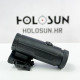 Holosun Magnifier HM6X, 6x magnification, black, Picatinny, hunting, sport shooting, Softair, for tactical micro red dot sight