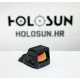 Holosun Open Reflex Green Dot Sight HE508T-GR-X2 with switchable reticle, innovative lock mode and titanium housing