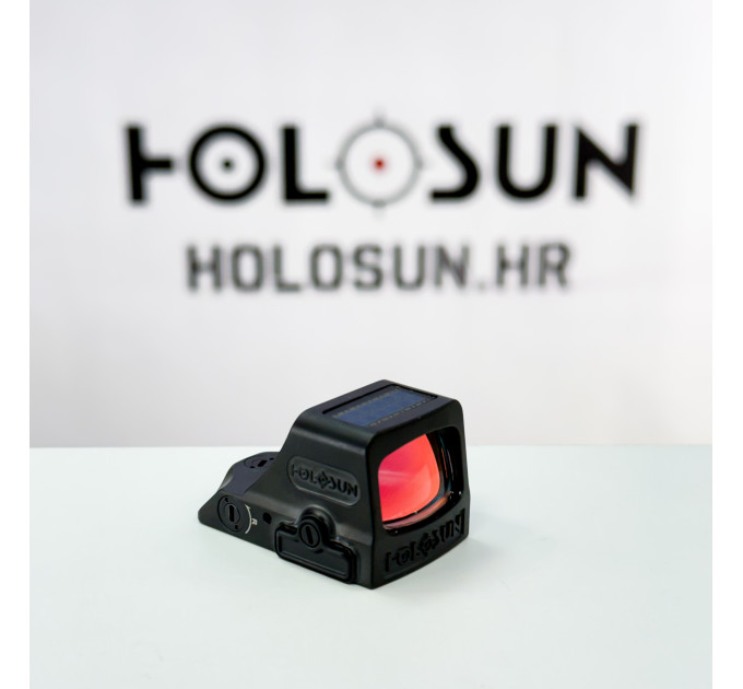 Holosun open reflex sight HE508T-RD-X2 with interchangeable reticle, innovative lock mode, and titanium housing