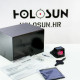 Holosun open reflex sight HE508T-RD-X2 with interchangeable reticle, innovative lock mode, and titanium housing