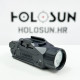 Holosun P.ID-DUAL White Light LED Flashlight, Visible Green Laser and Invisible IR Laser, Black Anodized Housing, , 1000 Lumens and 23,000 Candela