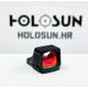 Holosun RONIN-HS507COMP Open Reflex Red Dot Sight 2 MOA Dot, 8/20/32 MOA Circle