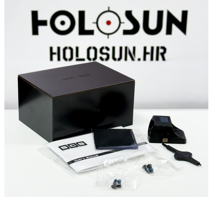 Holosun SCS-320-GR Solar Green Dot Sight 2 MOA dot, 32 MOA circle