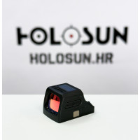 Holosun SCS-CARRY-GR Solar Closed Green Dot 2 MOA dot, 32 MOA circle K direct + RMSc adapter