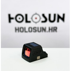Holosun SCS-CARRY-GR Solar Closed Green Dot 2 MOA dot, 32 MOA circle K direct + RMSc adapter