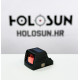 Holosun SCS-CARRY-GR Solar Closed Green Dot 2 MOA dot, 32 MOA circle K direct + RMSc adapter