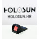 Holosun SCS-MOS-GR open reflex green dot sight switchable 2MOA dot, 32MOA circle dot reticle solar