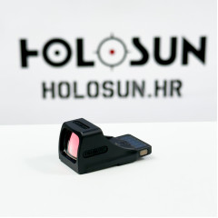 Holosun SCS-VP9-GR — 2 MOA + 32 MOA Green Dot Multi-Reticle Pistol Red Dot for H&K VP9