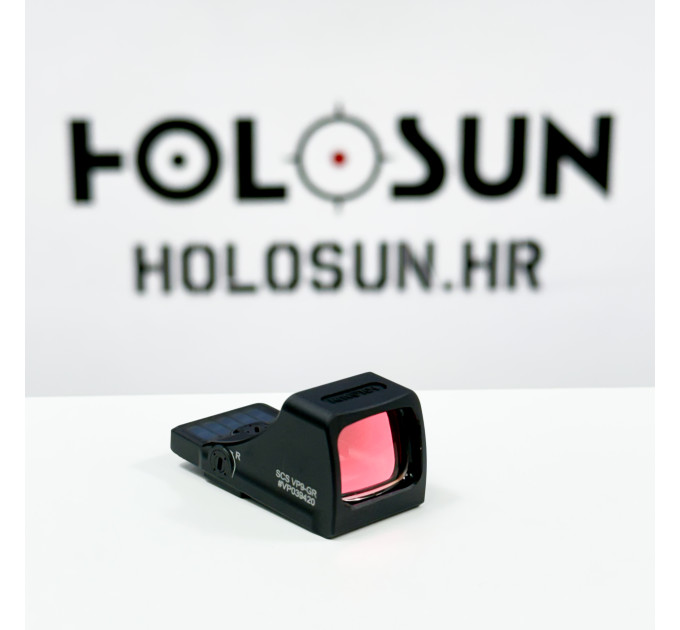 Holosun SCS-VP9-GR — 2 MOA + 32 MOA Green Dot Multi-Reticle Pistol Red Dot for H&K VP9