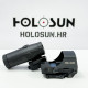 Holosun Set HE510C GR + HM3X Magnifier + Hardcase
