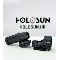 Holosun Set HS510C + HM3X Magnifier + Hardcase