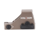 Holosun HS407K-X2-FDE SubCompact Red Dot Shake Awake 6 MOA red dot