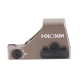 Holosun HS507K X2 FDE Pistol Red Dot 2 MOA dot + 32 MOA circle Shake Awake