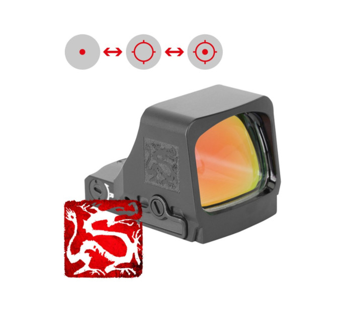 Holosun RONIN-HS507COMP Open Reflex Red Dot Sight 2 MOA Dot, 8/20/32 MOA Circle
