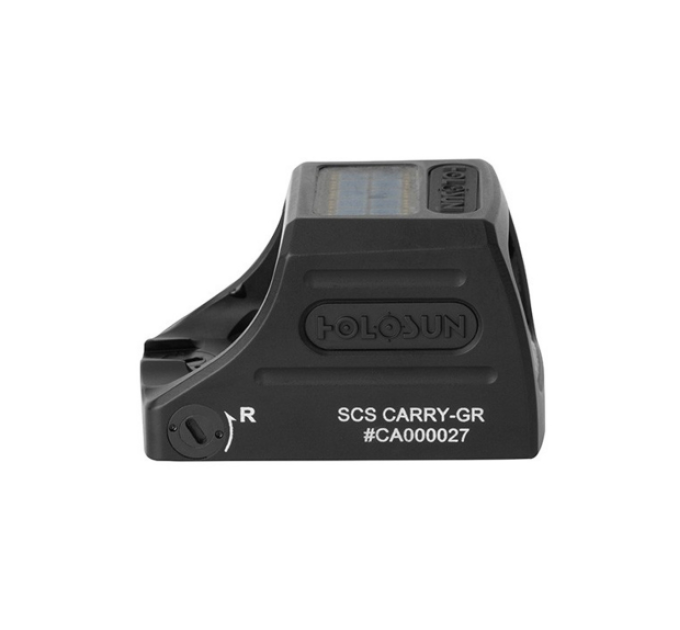 Holosun SCS-CARRY-GR Solar Closed Green Dot 2 MOA dot, 32 MOA circle K direct + RMSc adapter
