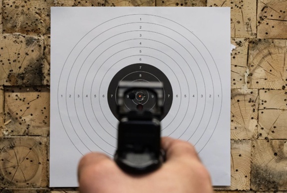 Red dot sight optics diagram